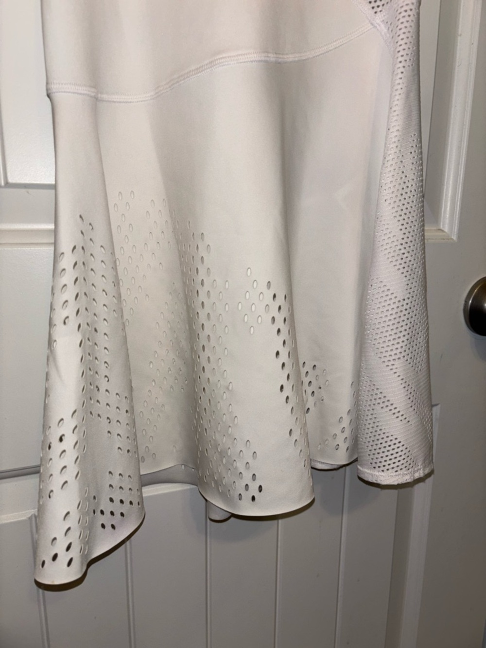 Adidas by Stella McCartney White Mini Tennis Cut Out Dress size 40 Medium - Picture 5 of 8